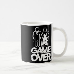 Game Over Glitch Bride Groom Funny Wedding Coffee Mug