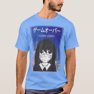 Game Over Indie Japan Otaku  T-Shirt