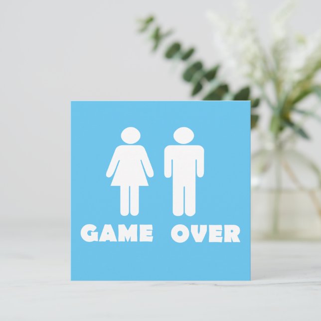 Game over invitation (Standing Front)