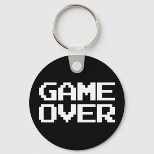 Game Over Key Ring