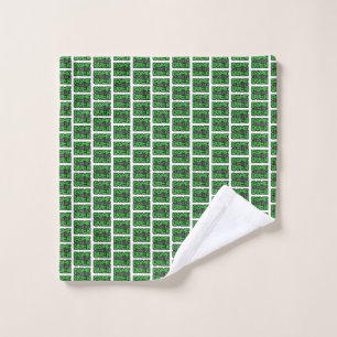 Game Over, Level Up: Retro Pixel Sandbox Adventure Wash Cloth