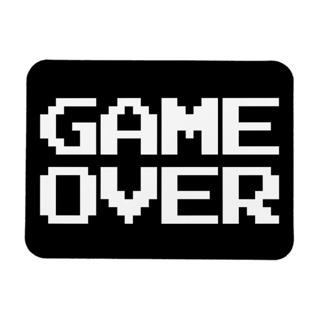 Game Over Magnet (Horizontal)