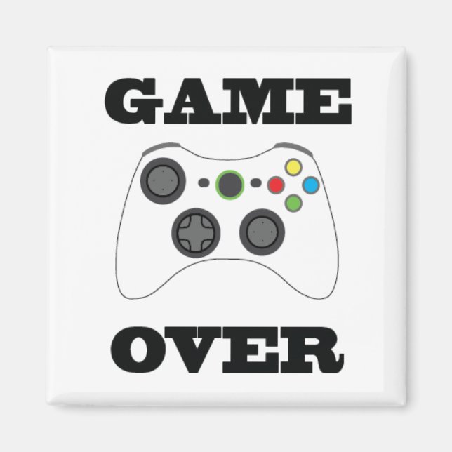 Game Over Magnet (Front)