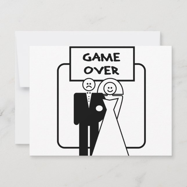 "Game Over" marriage (Front)