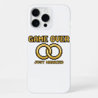 Game Over Married Funny iPhone Case