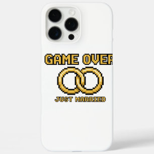 Game Over Married Funny iPhone Case