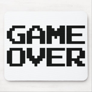 Game Over Mouse Pad