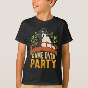 Game Over Party Groom _1 T-Shirt