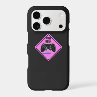 Game Over Pink iPhone Case