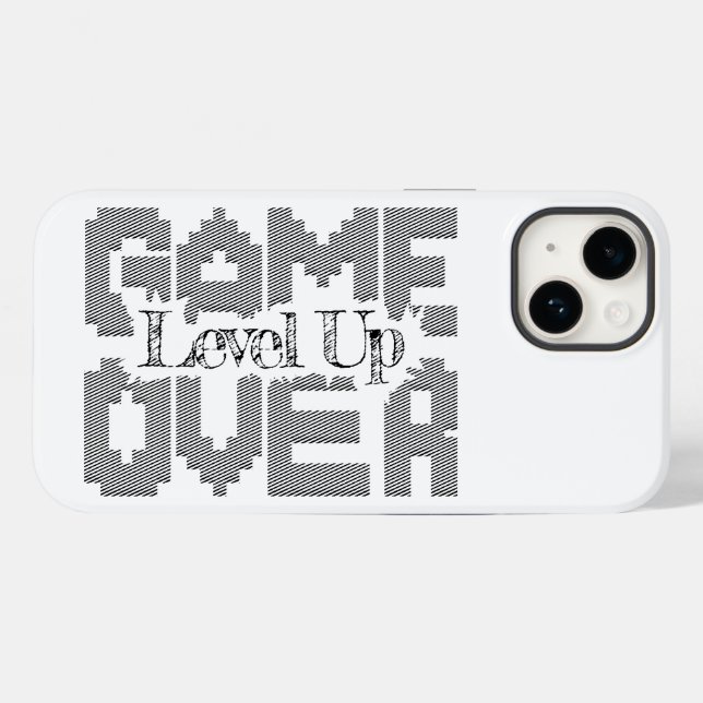 Game Over: Restore Old-School Fun, Level Up Today Case-Mate iPhone Case (Back (Horizontal))