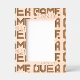 Game Over: Restore Old-School Fun, Level Up Today Etched Frames