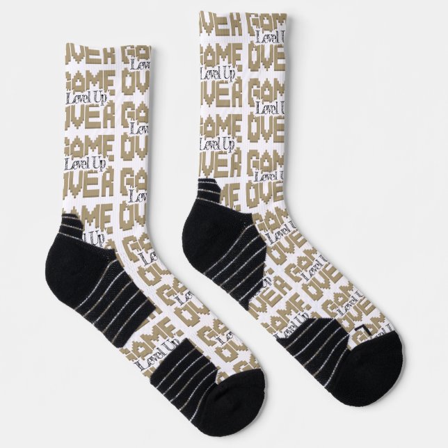 Game Over: Restore Old-School Fun, Level Up Today Socks (Right)