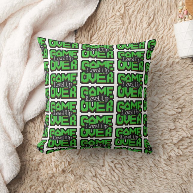 Game Over: Revive Classic Games & Level Up Ur game Cushion (Blanket)