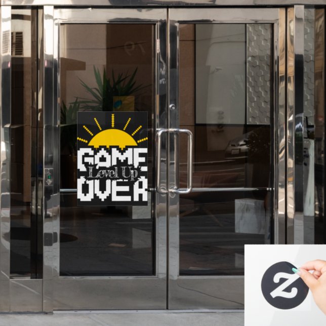 Game Over: Revive Old Games, Level Up Your Game (Office Door)