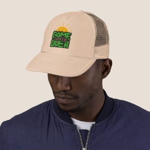 Game Over: Revive Old Games, Level Up Your Game Trucker Hat