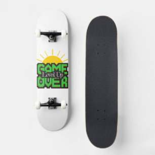 Game Over, Revive retro games with, level up Skateboard