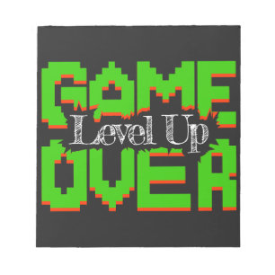 Game Over, Revive Vintage Games and Level Up Notepad