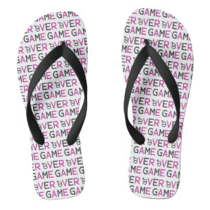 Game over ring wedding jandals