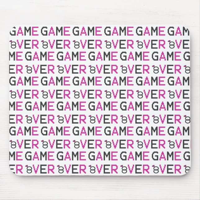 Game over ring wedding T-Shirt Tote Bag Mouse Pad (Front)