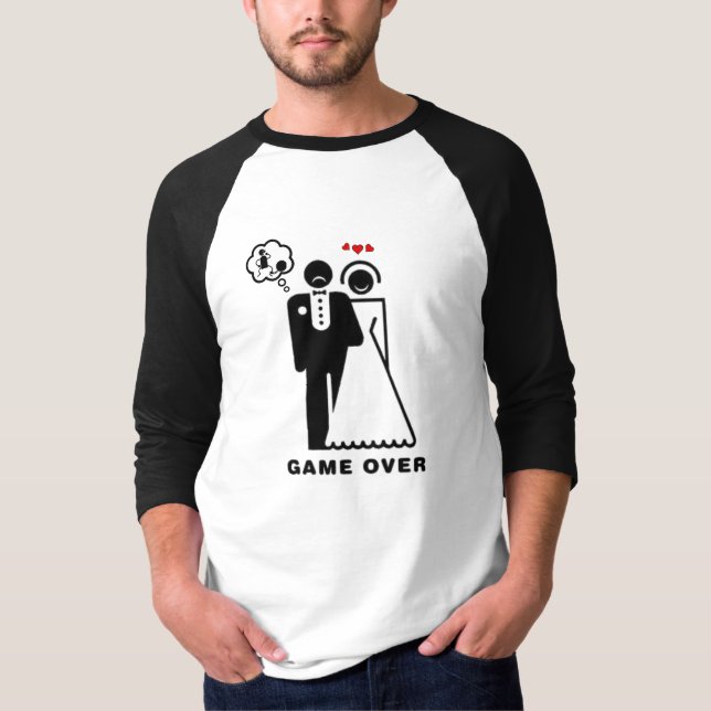 Game Over - Team Groom Shirt (Front)