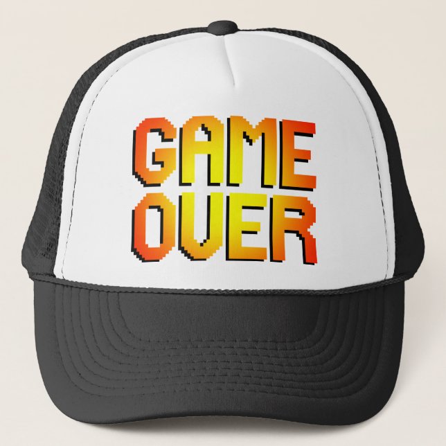 GAME OVER TRUCKER HAT (Front)
