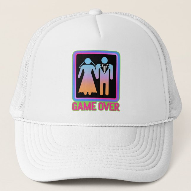 Game Over Trucker Hat (Front)