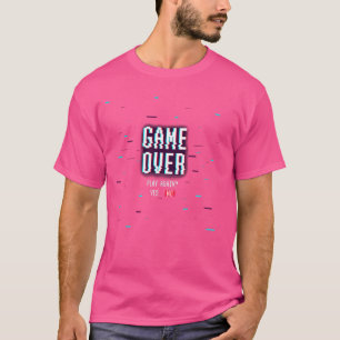 Game Over - Video Game Controller - Joystick - Con T-Shirt