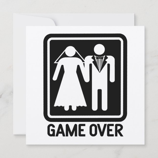 Game Over Wedding (Front)