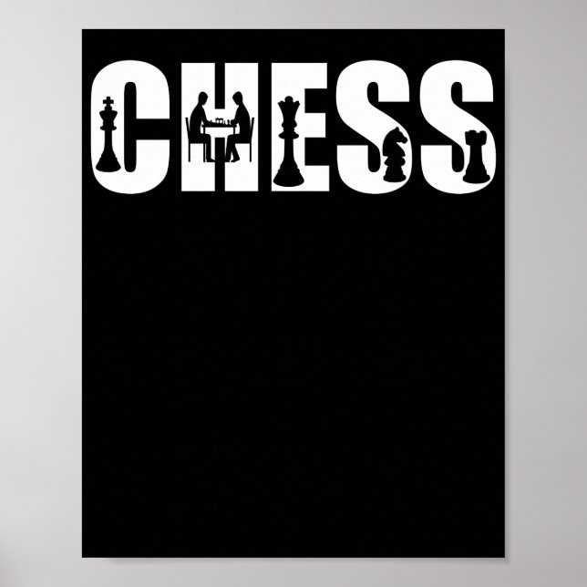 Game Player Chess Club Team Poster (Front)
