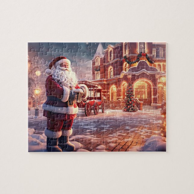 Game Puzzle Christmas Santa (Horizontal)