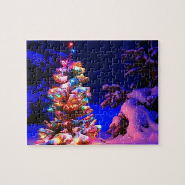 Game Puzzle Christmas Tree (Horizontal)