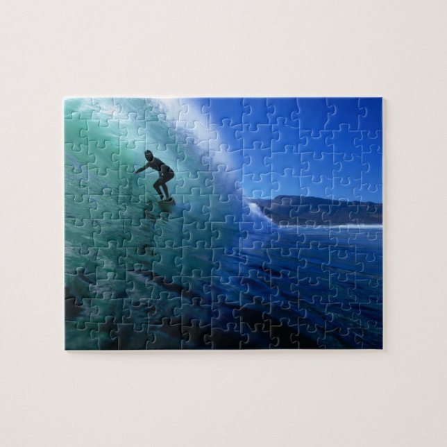 Game Puzzle-Ocean Surfer Jigsaw Puzzle (Horizontal)