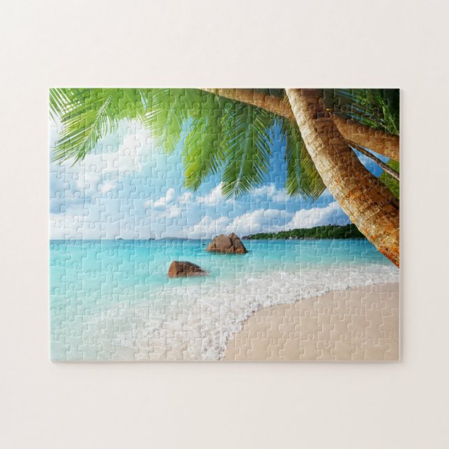 Game Puzzle Tropical Beach (Horizontal)