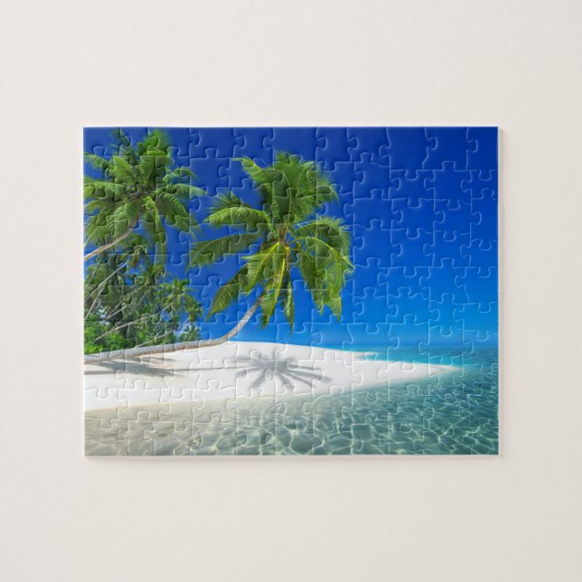 Game Puzzle Tropical Beach  (Horizontal)