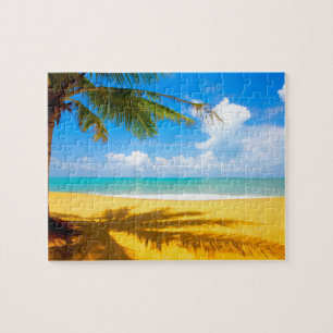 Game Puzzle-Tropical Beach Jigsaw Puzzle
