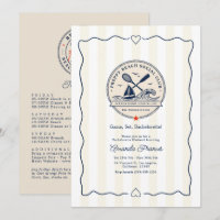 Game Set Bachelorette Preppy Tennis Beach Club