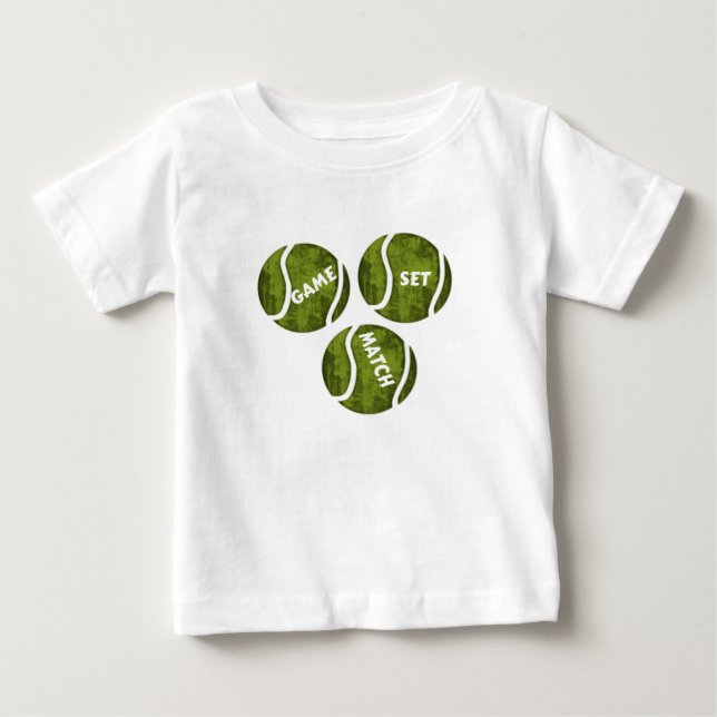 GAME SET MATCH BABY T-Shirt (Front)
