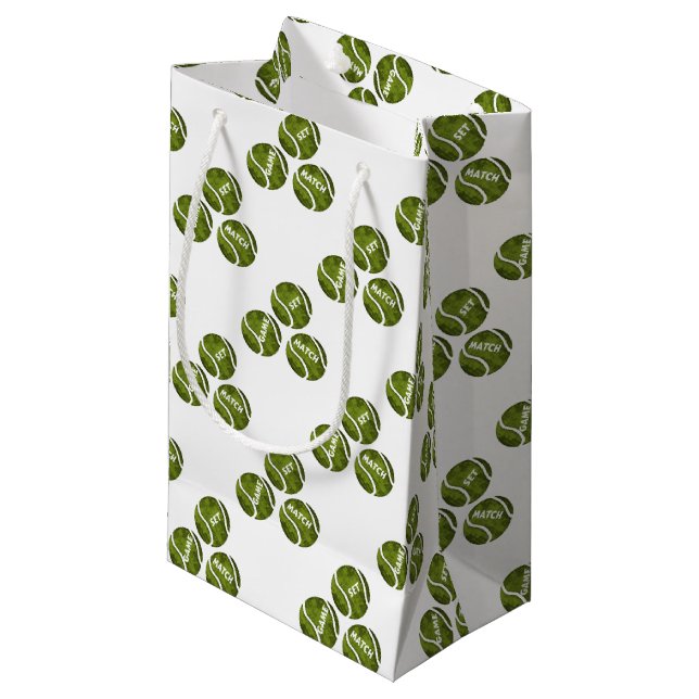 GAME SET MATCH SMALL GIFT BAG (Front Angled)