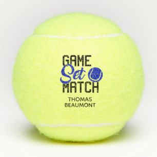 Game Set Match Tennis Balls