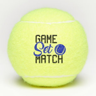 Game Set Match Tennis Balls