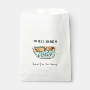 Game Show Party Favor Bags