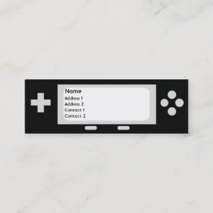 Game - Skinny Mini Business Card