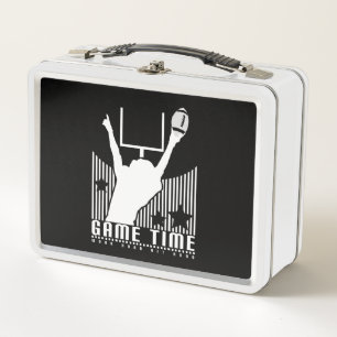 Game Time - Football Metal Lunch Box
