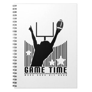 Game Time - Football Notebook