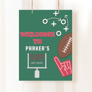 Game Time, Football party, Football Theme,Birthday Photo Print