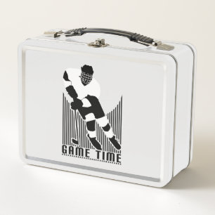 Game Time - Hockey Metal Lunch Box
