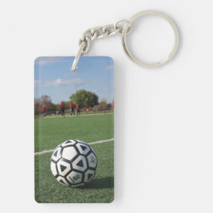 Game Time Perspective - Soccer / Futbol Key Ring