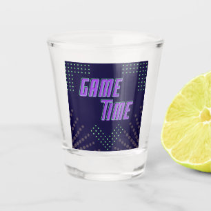Game time shot glass