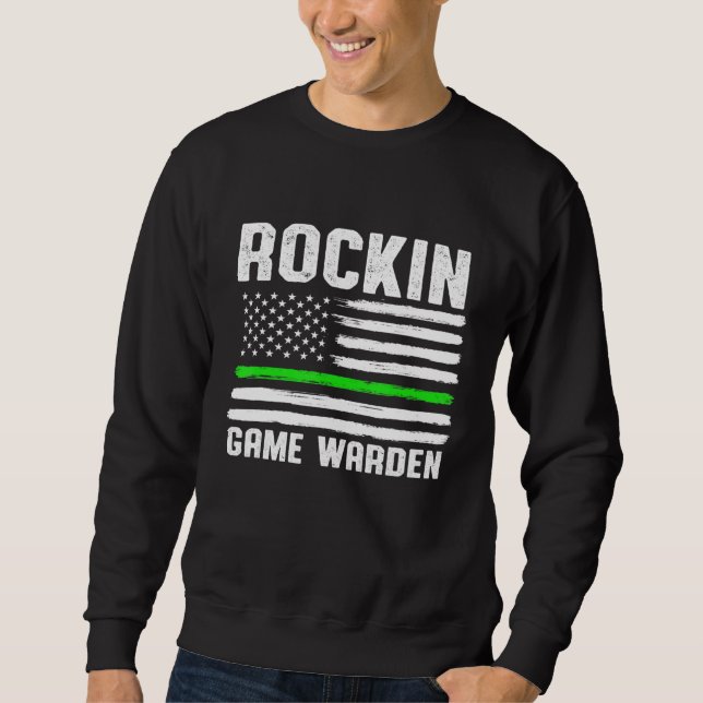 Game Warden Conservation Officer 11 Sweatshirt (Front)