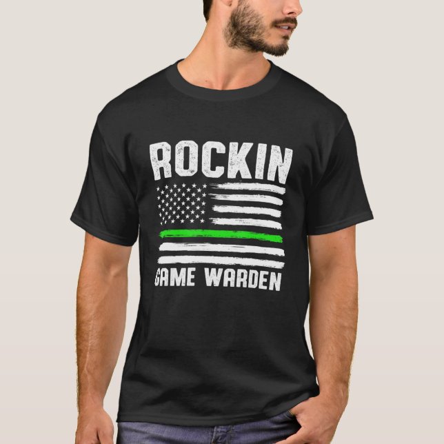 Game Warden Conservation Officer 11 T-Shirt (Front)